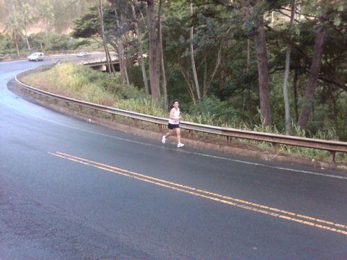 That's me running the Leg 4 of Hana Relay :)