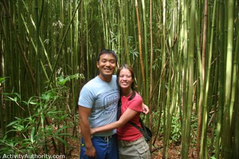 hiking couple