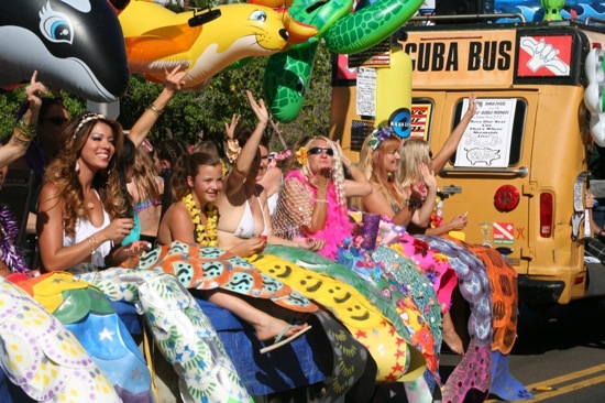 Whale Day Parade Maui Mermaids - 1