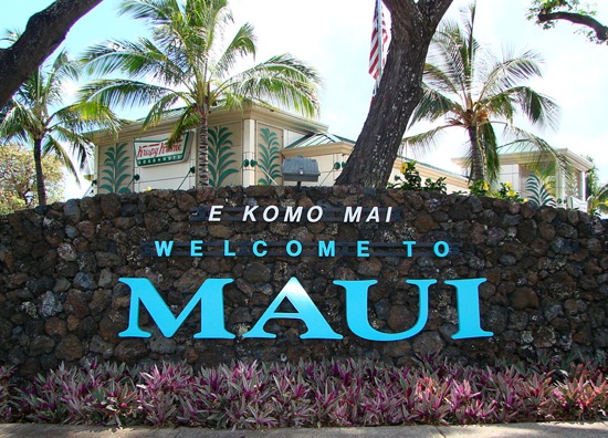 welcome to Maui vacation