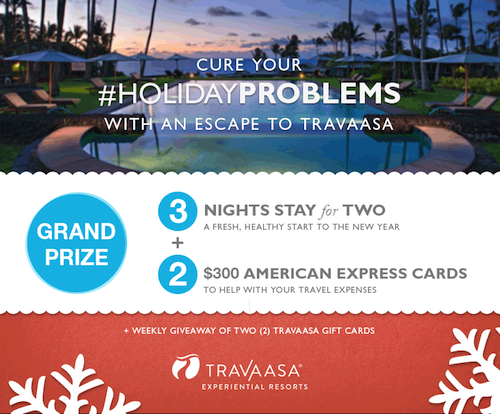 Cure Holiday Problems With Escape to Travaasa