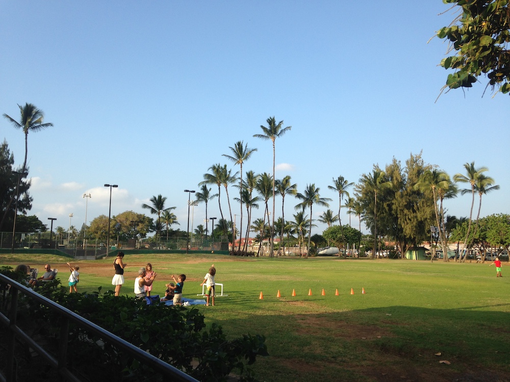 Kalama Beach Park,  Musing and Meet-up