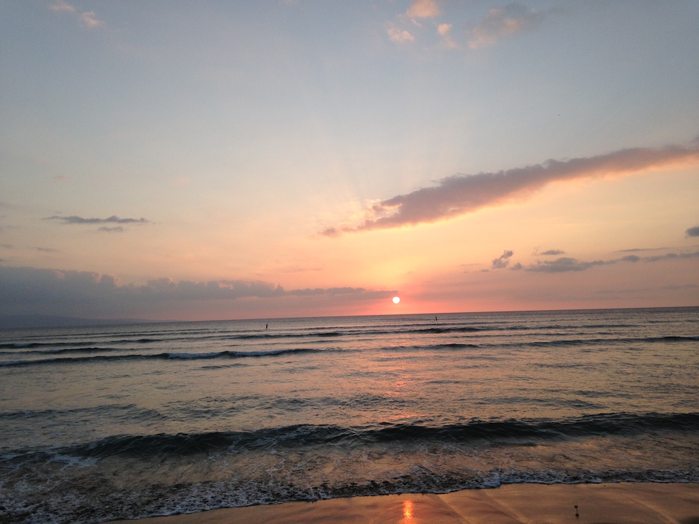 Kalama Beach Park Maui Sunset 1