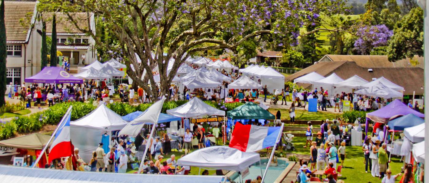 The Seabury Hall Craft Fair happens the day before Mother’s day
