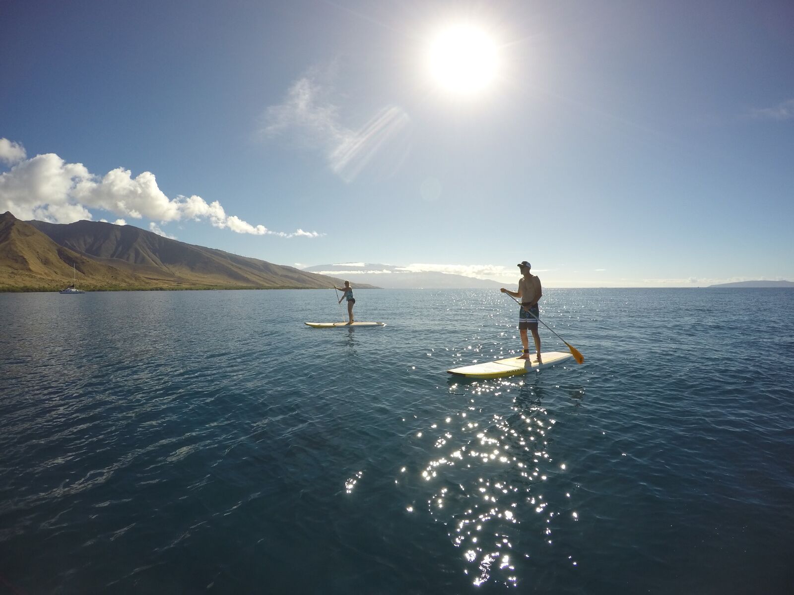 Learn Stand Up Paddling With Hawaiian Paddle Sports While On Maui Vacation